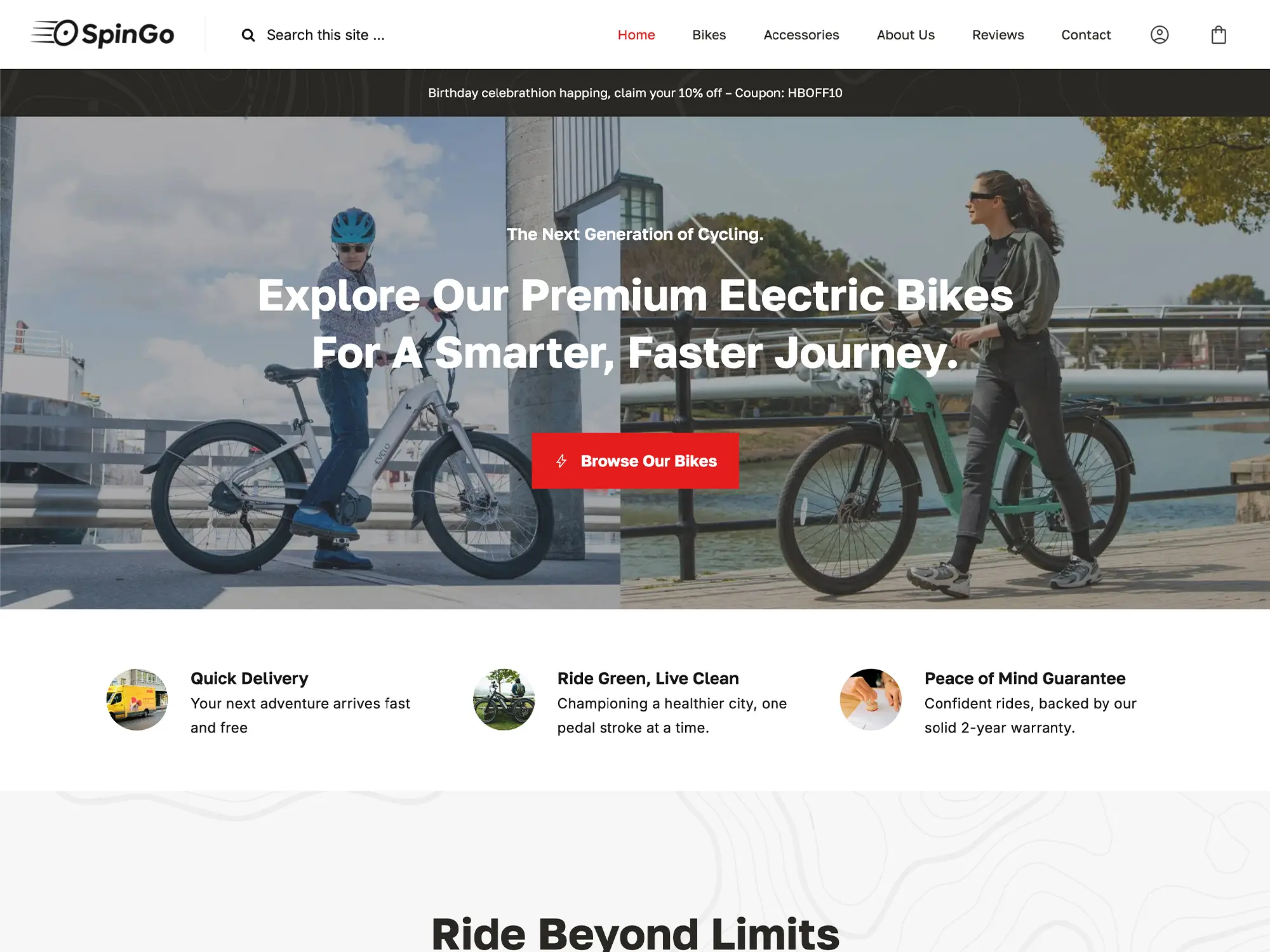 Spingo - Electric Bikes